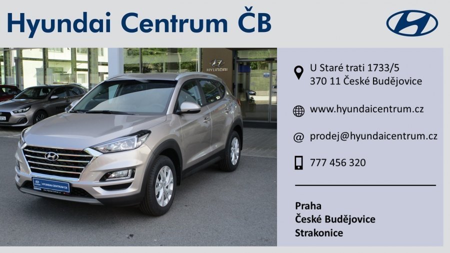 Hyundai Tucson, 1,6 T-GDi 130 kW (95 NAT) 6 st. man, barva bílá