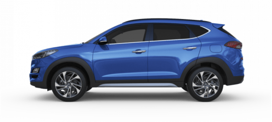 Hyundai Tucson, 1,6 T-GDi 130 kW (95 NAT) 7 st. DCT, barva modrá