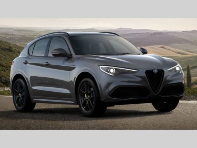 Alfa Romeo Stelvio, 2.0 Turbo 280k Q4 VELOCE, barva šedá