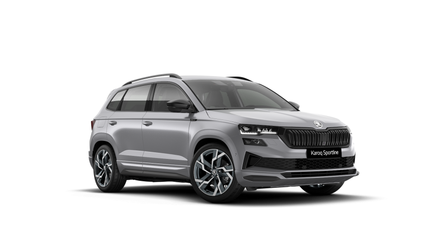 Škoda Karoq, 2,0 TDI 110 kW 7-stup. automat. 4x4, barva stříbrná