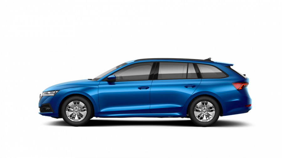 Škoda Octavia, 1,5 TSI 110 kW 6-stup. mech., barva modrá