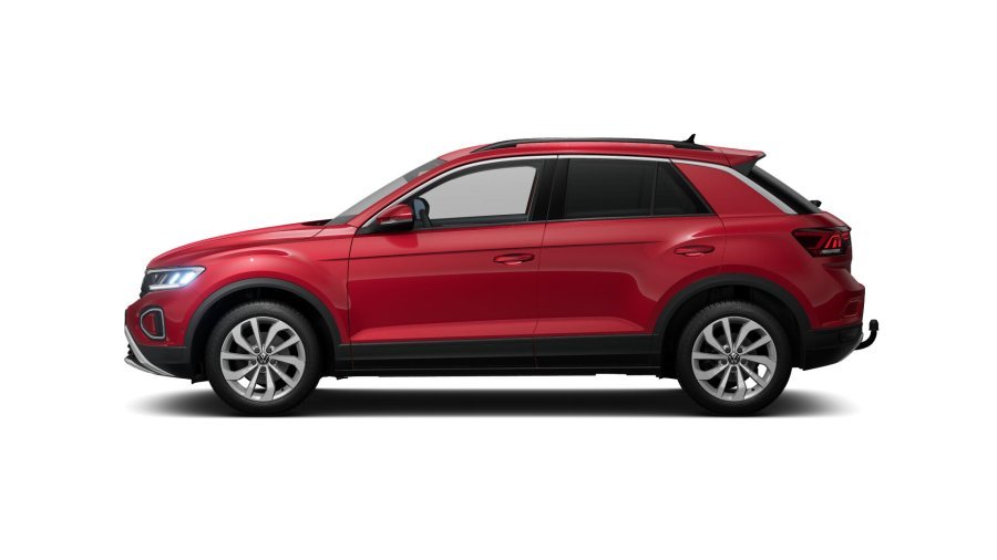 Volkswagen T-Roc, T-Roc People 1,0 TSI 85 kW 6G, barva červená