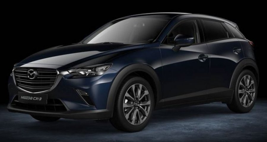 Mazda CX-3, 2.0 Skyactiv G121, barva modrá