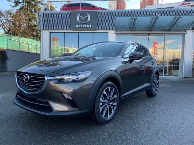 Mazda CX-3, 2.0G121k + 5 let záruka MAZDA, barva šedá