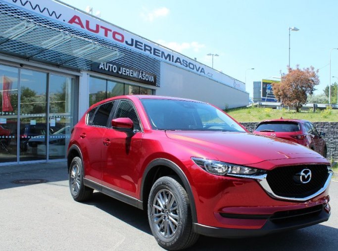 Mazda CX-5, 2.0G165k AWD, barva červená