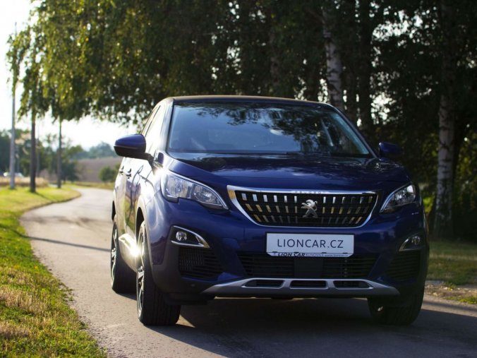 Peugeot 3008, ALLURE 1.5 BlueHDi EAT8, barva modrá