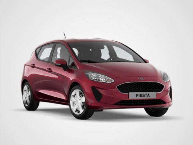 Ford Fiesta, 1.0 EcoBoost, barva červená