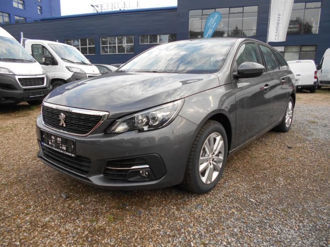 Peugeot 308, SW ACTIVE 1.2 PT 130k MAN6, barva šedá