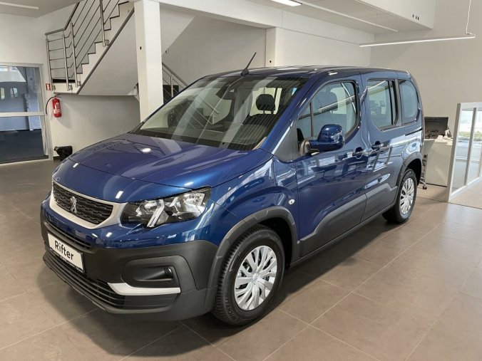 Peugeot Rifter, ACTIVE 1.2 PureTech 110k MAN6, barva modrá