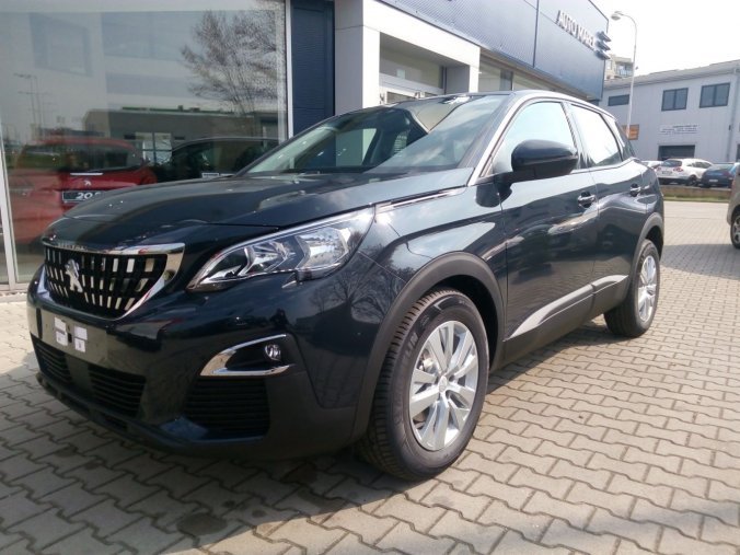 Peugeot 3008, ACTIVE 1.2 PureTech 130 EAT8, barva šedá