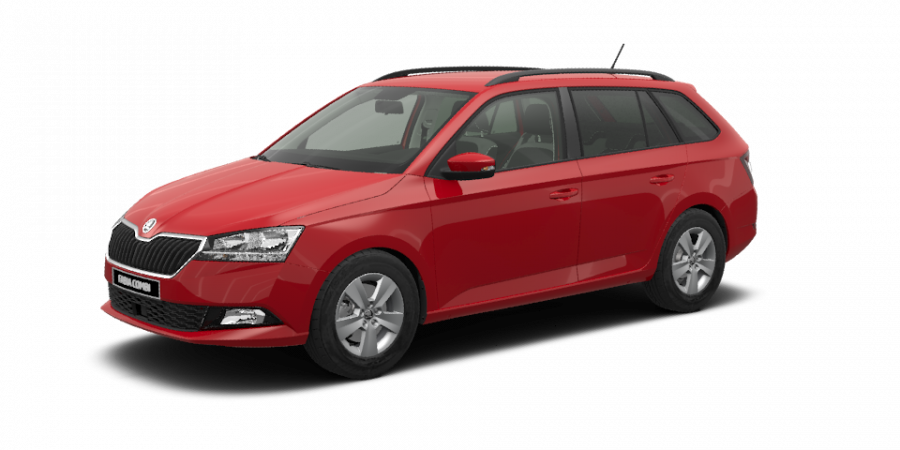 Škoda Fabia, 1,0 TSI 81 kW 6-stup. mech., barva červená