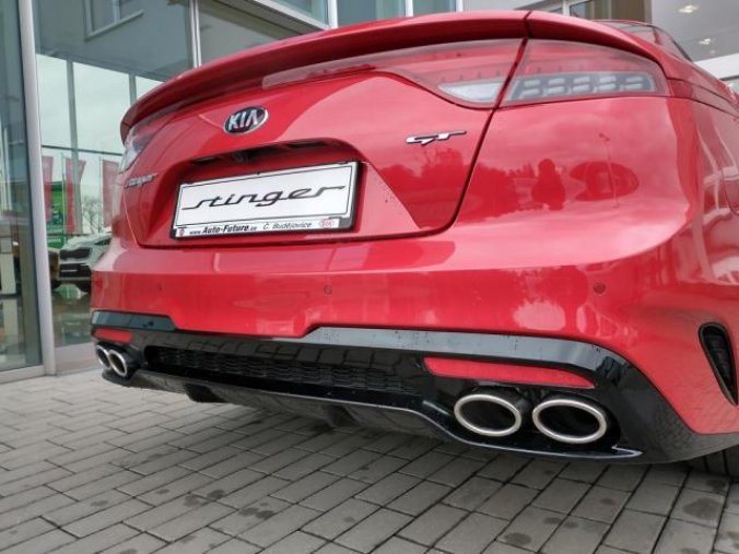 Kia Stinger, 3.3 V6 T-GDi 4x4 8A/T GT MY21, barva červená