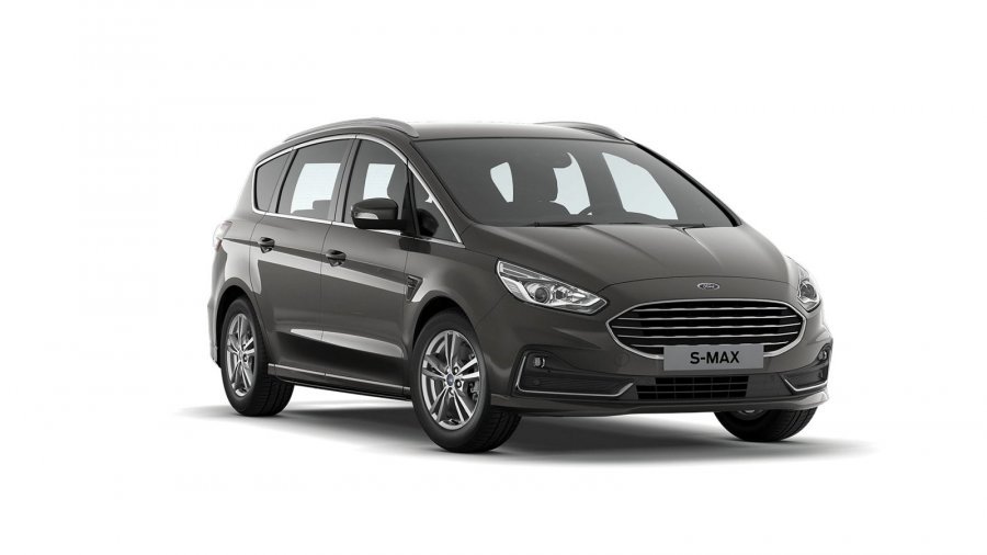 Ford S-MAX, Titanium, 5dveřová, 2.0 EcoBlue 140 kW/190 k, 8st. automatická, barva šedá