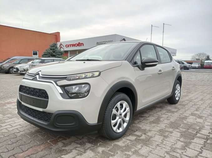 Citroën C3, Citroën C3 Feel 1.2 PT 83k, barva béžová