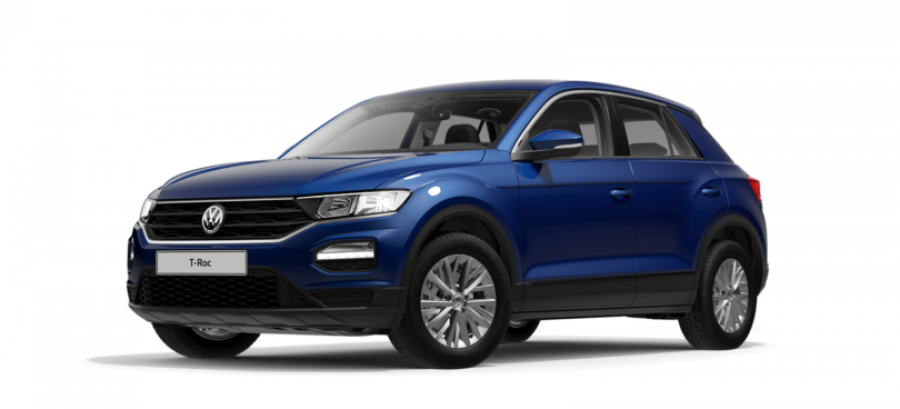 Volkswagen T-Roc, 1,0 TSI 6G, barva modrá