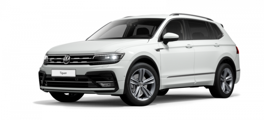 Volkswagen Tiguan Allspace, CL R-Line 2,0 TSI 7DSG 4M, barva bílá