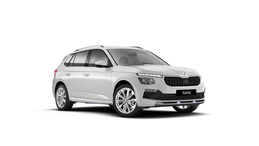 Škoda Kamiq, 1,5 TSI 110 kW 6-stup. mech., barva bílá