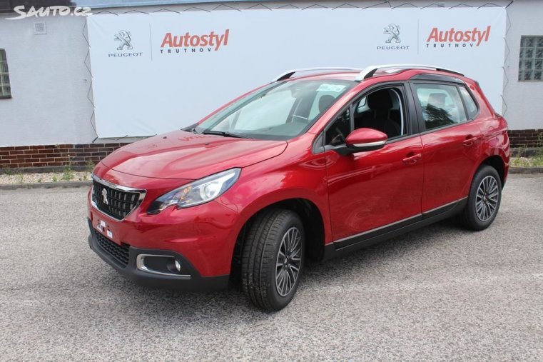 Peugeot 2008, ACTIVE 1.2 PureTech 82 S&S MAN5, barva červená