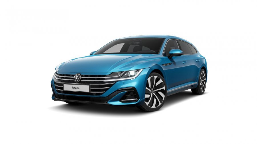 Volkswagen Arteon Shooting Brake, Arteon SB R-Line 2,0 TDI 7DSG, barva modrá