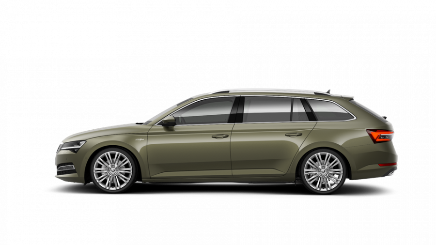 Škoda Superb, 2,0 TDI 147 kW 7-stup. automat., barva zelená