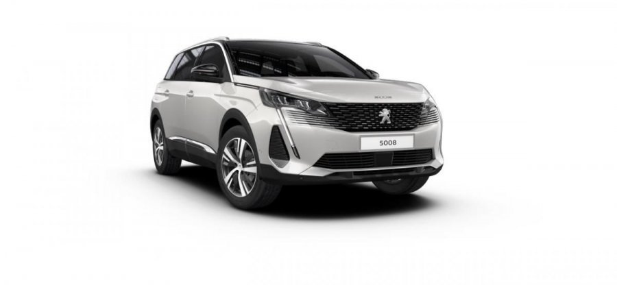 Peugeot 5008, Allure Pack 1.2 PT EAT8, barva bílá