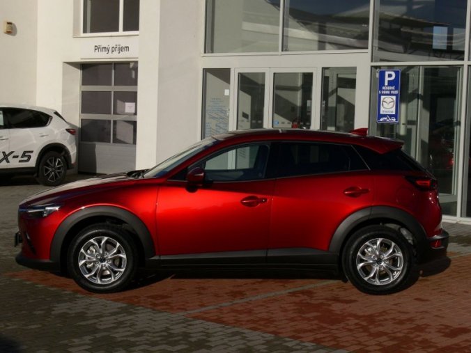 Mazda CX-3, 2.0 Skyactiv G121, barva červená