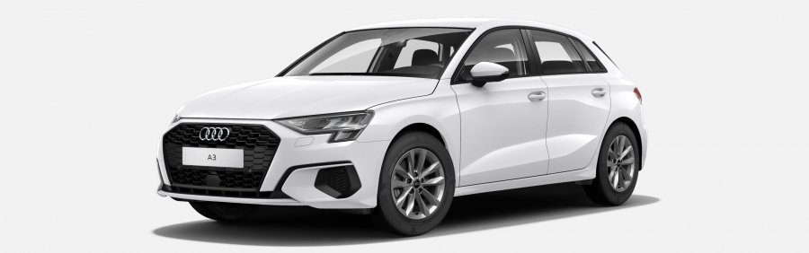 Audi A3, A3 Spb 35 TFSI CoD 110kW, barva bílá