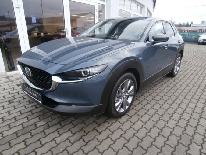 Mazda CX-30, 2,0i 122 PS, barva modrá