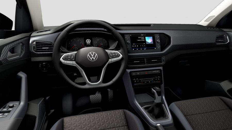 Volkswagen T-Cross, T-Cross Style 1,0 TSI 81 kW 7DSG, barva černá