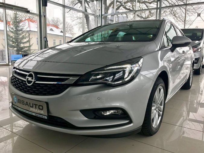 Opel Astra, GS Line 1,4 Turbo Automat + ZP, barva modrá