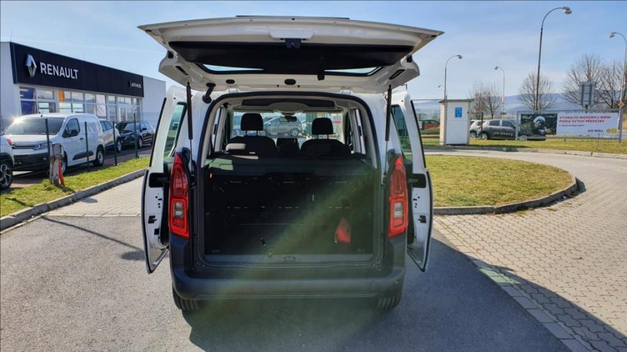 Citroën Berlingo, 1,5 BlueHDi 100 S&S MAN FEEL, barva bílá