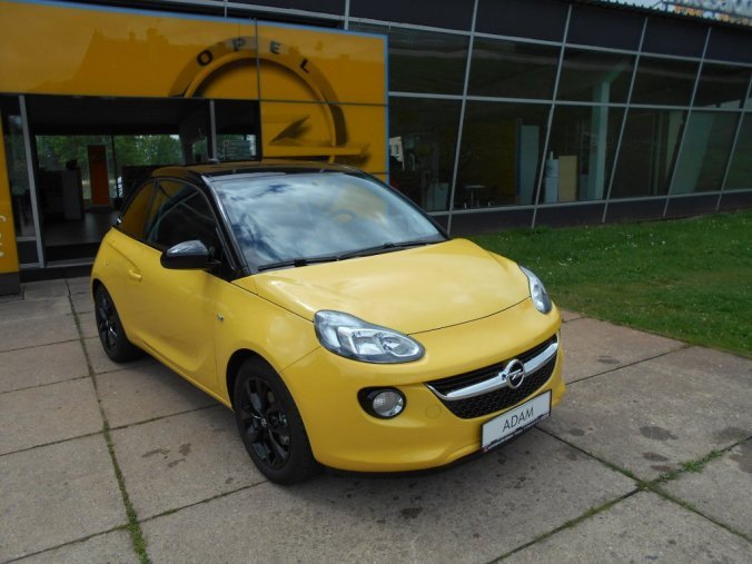 Opel Adam, SMILE 1,4, barva žlutá