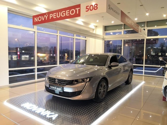 Peugeot 508, ALLURE BlueHDi 160k EAT8, barva šedá