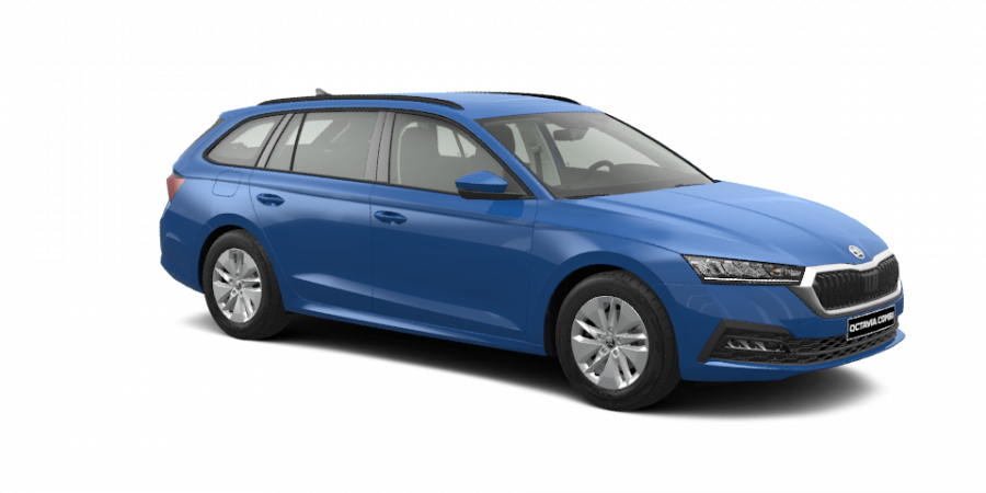 Škoda Octavia, 2,0 TDI 85 kW 6-stup. mech., barva modrá