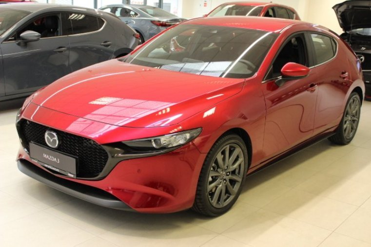 Mazda 3, 2,0 G122, barva červená