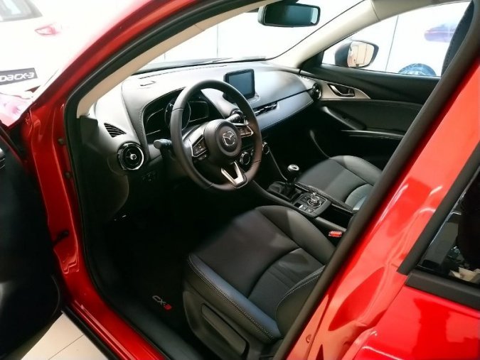 Mazda CX-3, 2.0i 121k - k odběru od srpna 2019, barva červená