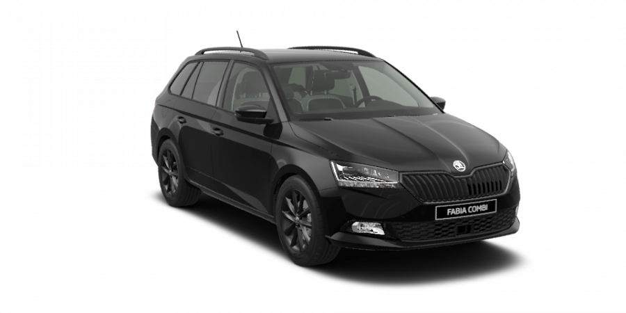 Škoda Fabia, 1,0 TSI 81 kW 6-stup. mech., barva černá