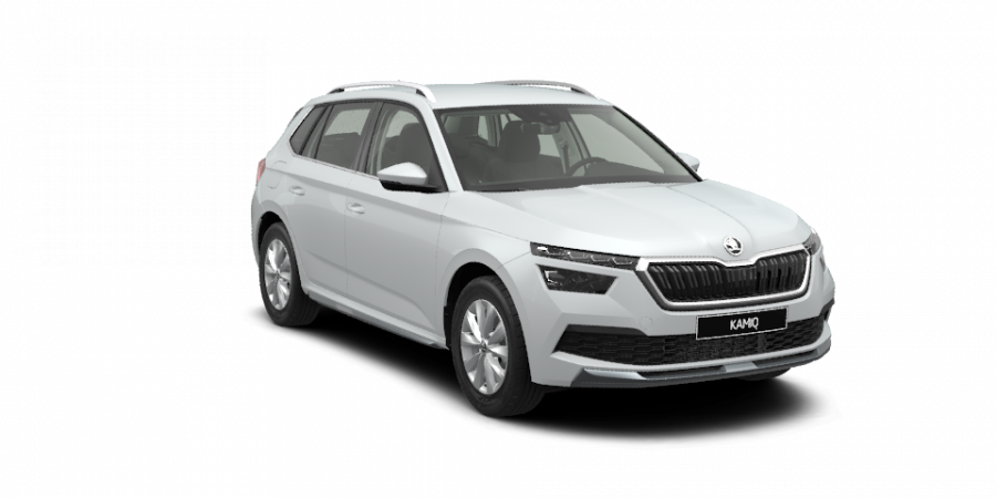 Škoda Kamiq, 1,0 TSI 81 KW 6-stup. mech., barva bílá