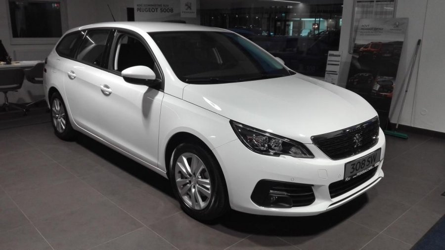 Peugeot 308, SW ACTIVE 1.5 BlueHDi 100 MAN6, barva bílá