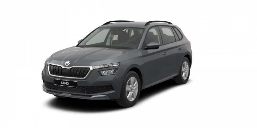 Škoda Kamiq, 1,5 TSI 110 kW 6-stup. mech., barva šedá