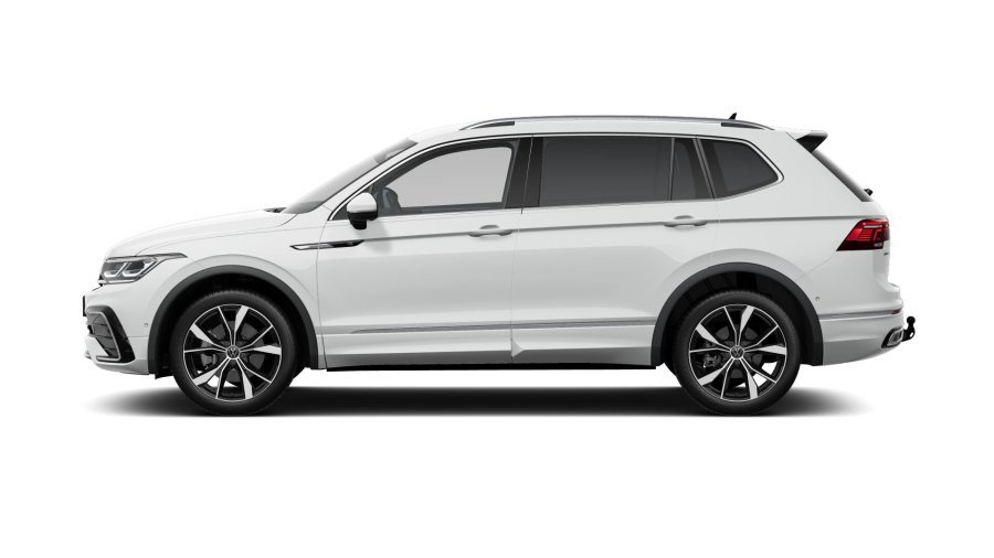 Volkswagen Tiguan Allspace, Allspace R-Line 2,0 TDI 142 kW 4M 7DSG, barva bílá