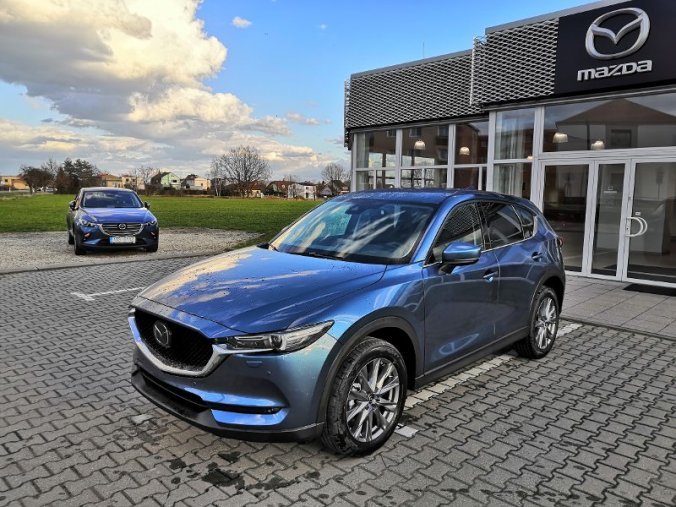 Mazda CX-5, 2,5 SKY-G 143kW/194k AWD AT, barva modrá