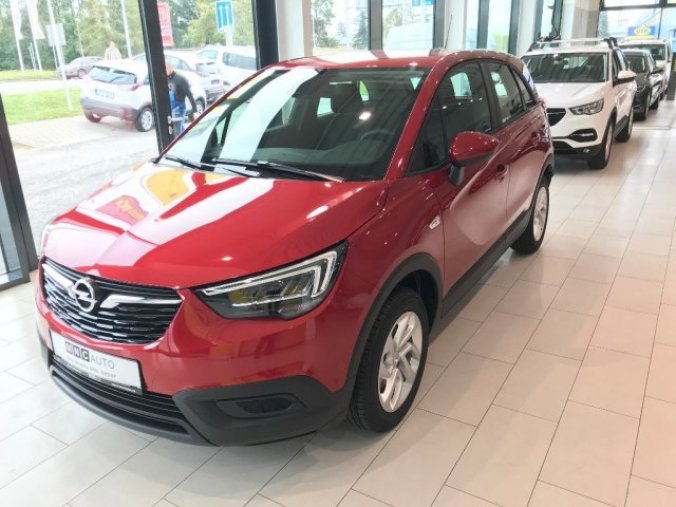 Opel Crossland X, SMILE 1.2Turbo 81kW MT6, barva červená