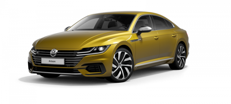 Volkswagen Arteon, R-line 2,0 TSI 7DSG, barva žlutá