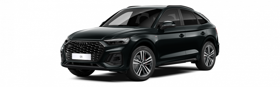 Audi Q5 Sportsback, Q5 SB S line 40 TDI 150kW quattro, barva černá