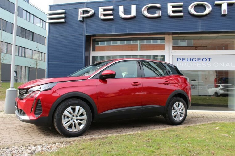 Peugeot 3008, ACTIVE 1.2 PureTech 130k MAN6, barva červená