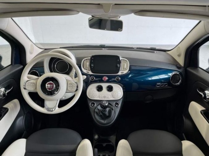 Fiat 500, Dolcevita 1.0 BSG 70k, barva modrá