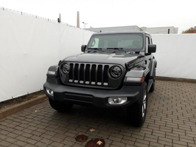 Jeep Wrangler, 2,0T 270 PS Sahara, barva šedá