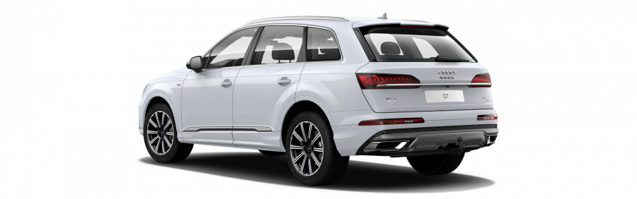 Audi Q7, Q7 S line 50 TDI quattro, barva bílá