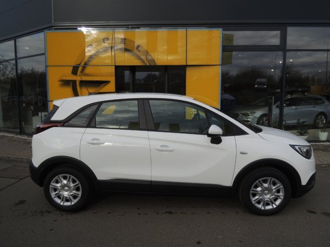 Opel Crossland X, 120 LET SMILE 1.2 60KW/81K MT5, barva bílá